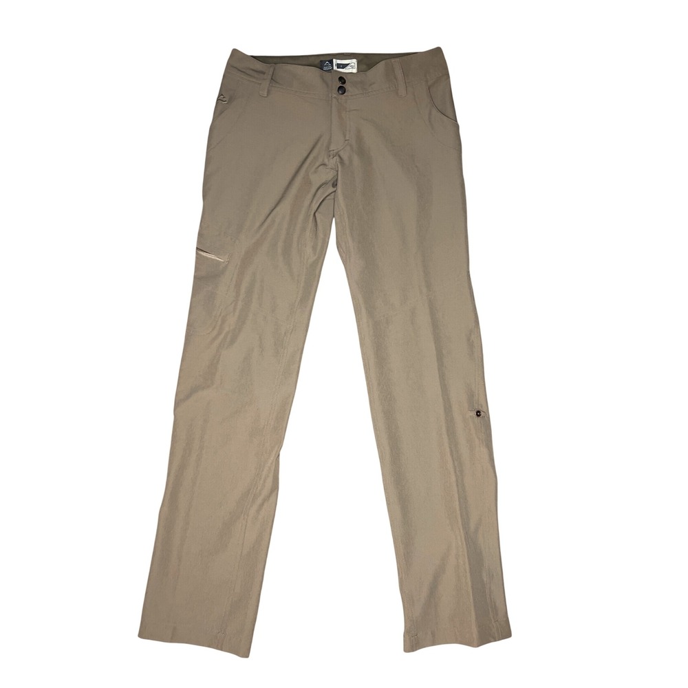 Alpine Design Women's Stretch UPF Protection Water Repellant Pants Khaki‎  2 EUC